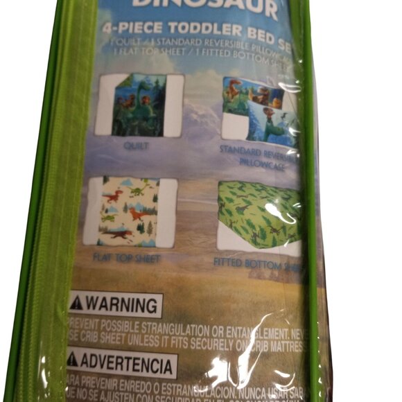 Disney Pixar Arlo The Good Dinosaur Toddler Bedding Set Quilt Sheet set NEW - Picture 9 of 14